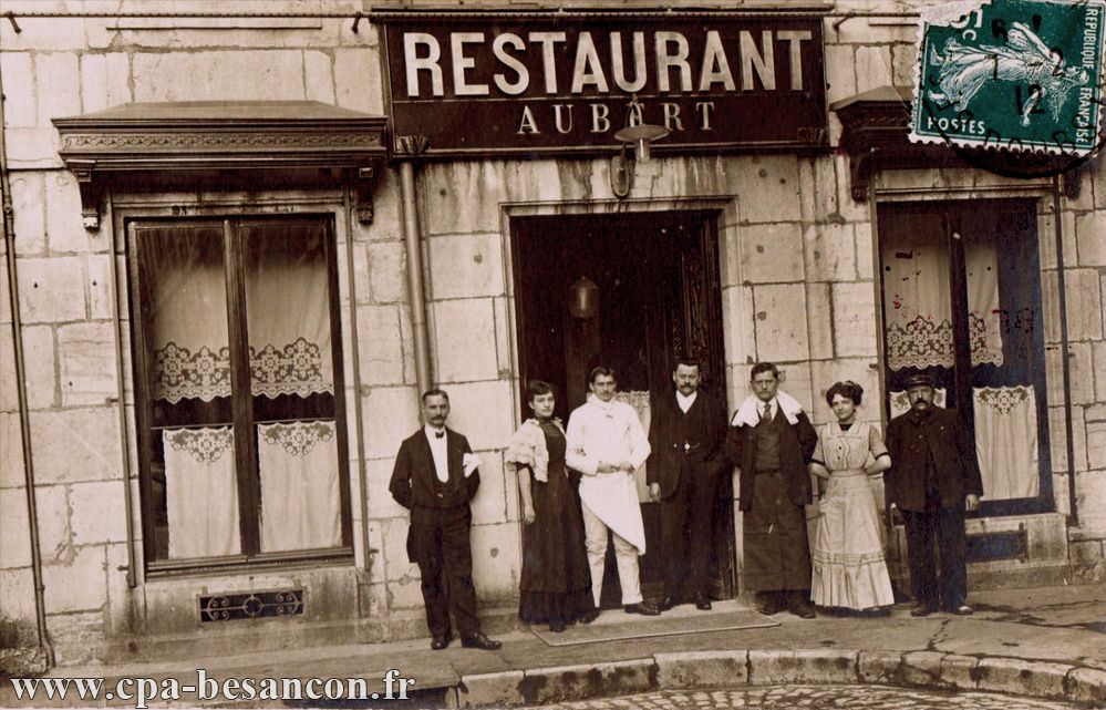 BESANÇON - Restaurant Aubert - Place St-Pierre